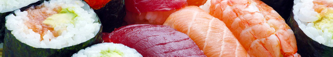 Eating Japanese at New Kimono Japanese Seafood restaurant in Princeton, WV.